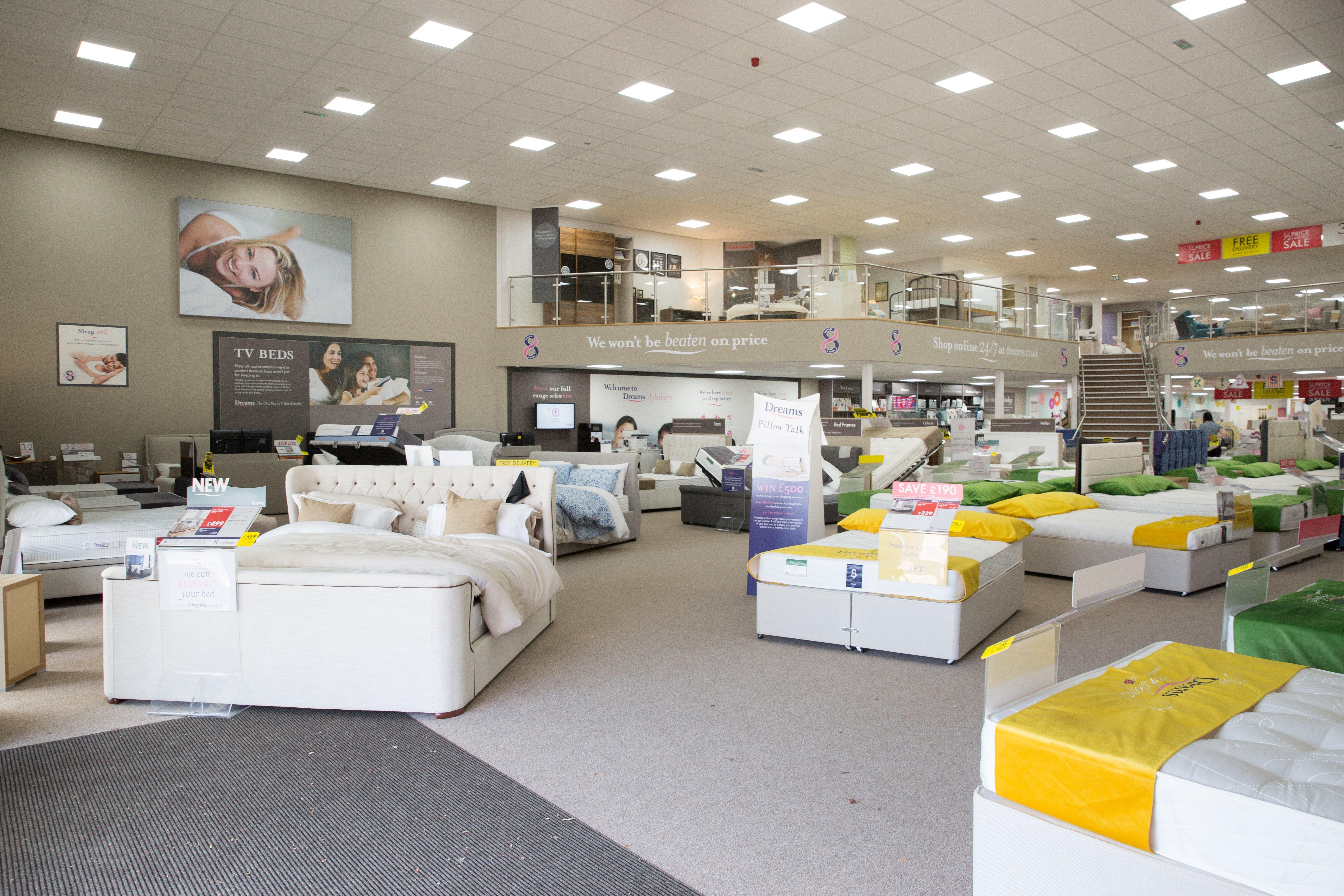 Dreams Store in Aylesbury Beds, Mattresses & Furniture Dreams