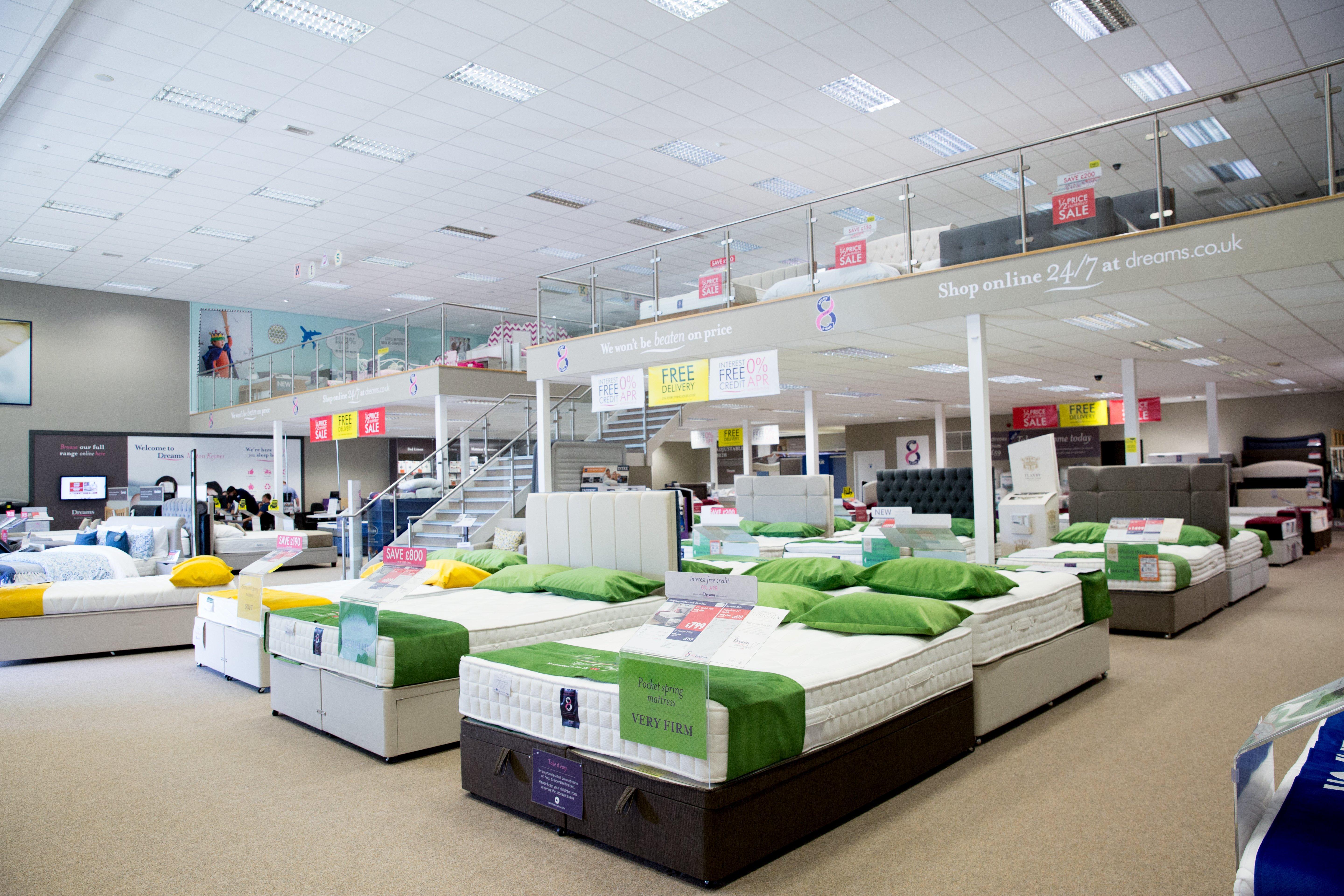 dreams beds stores near me