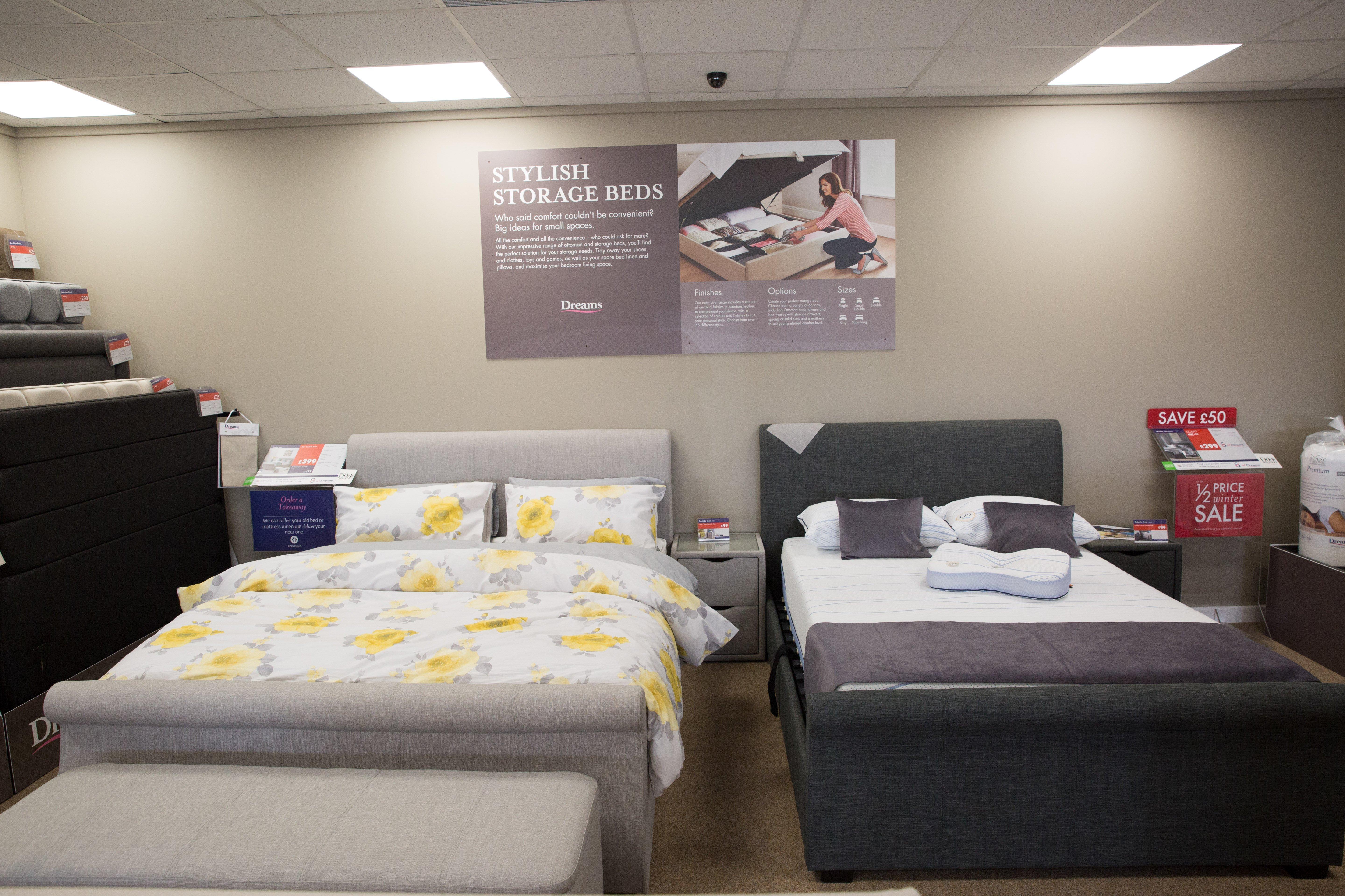 Dreams Store in Barnstaple Beds, Mattresses & Furniture Dreams
