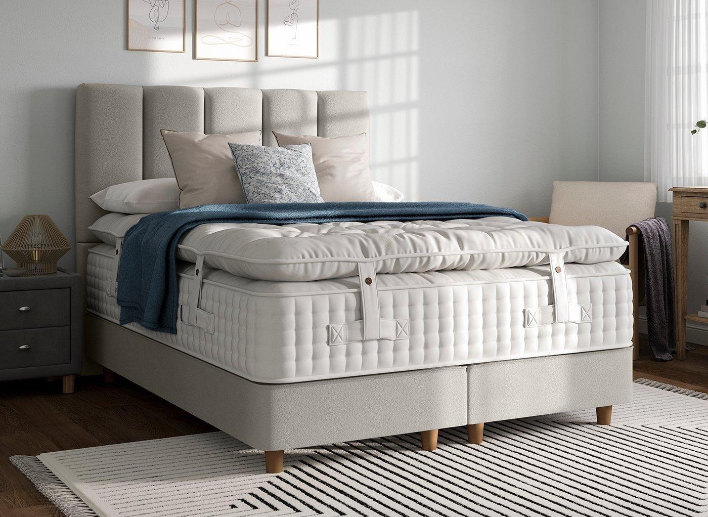 Flaxby Masters Guild 21550 Pocket Sprung Mattress & Enhancer