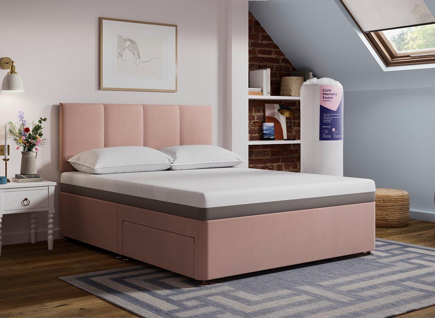 Dreams Core 3 Zone Memory Foam Rolled Mattress