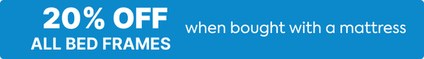 20% off all beds when bought with a mattress