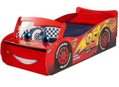 Disney Cars Toddler Bed Frame Kids Beds Kids Dreams Designed from the lightning mcqueen character in the disney pixar movie. dreams