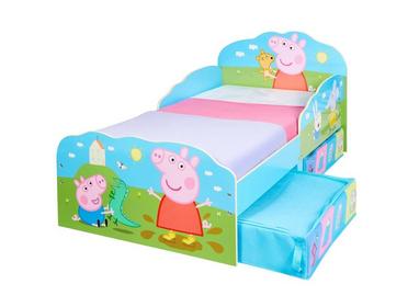 Peppa Pig Toddler Bed Frame With, Kid Bed Frame With Storage