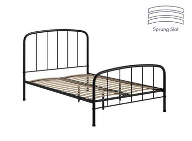Westbrook Metal Bed Frame Beds, Metal Slat Bed Frame