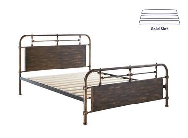 Nixson Metal Bed Frame Dreams, Solid Steel Bed Frame
