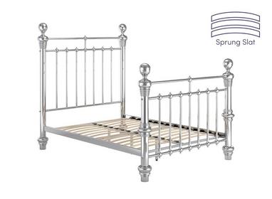 Quinn Chrome Metal Bed Frame Metal Beds Beds Dreams