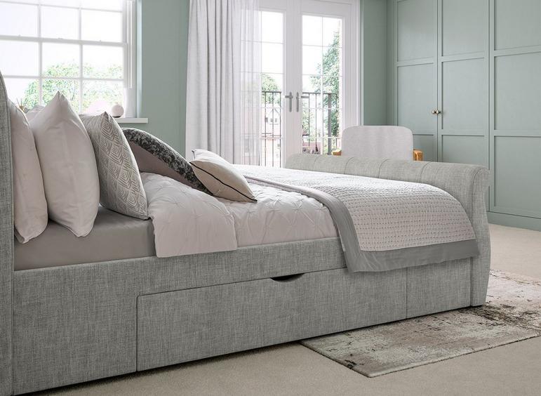 Lucia Upholstered Bed Frame Dreams, Upholstered King Bed Frame With Storage Drawers Uk