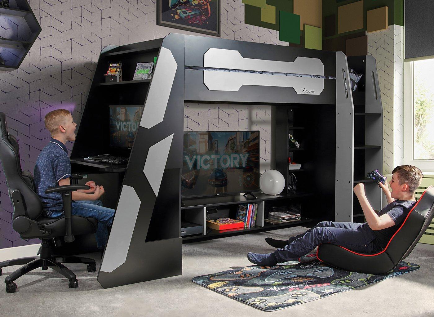 Cosmos RGB Twin Gaming Bed with Neo Motion