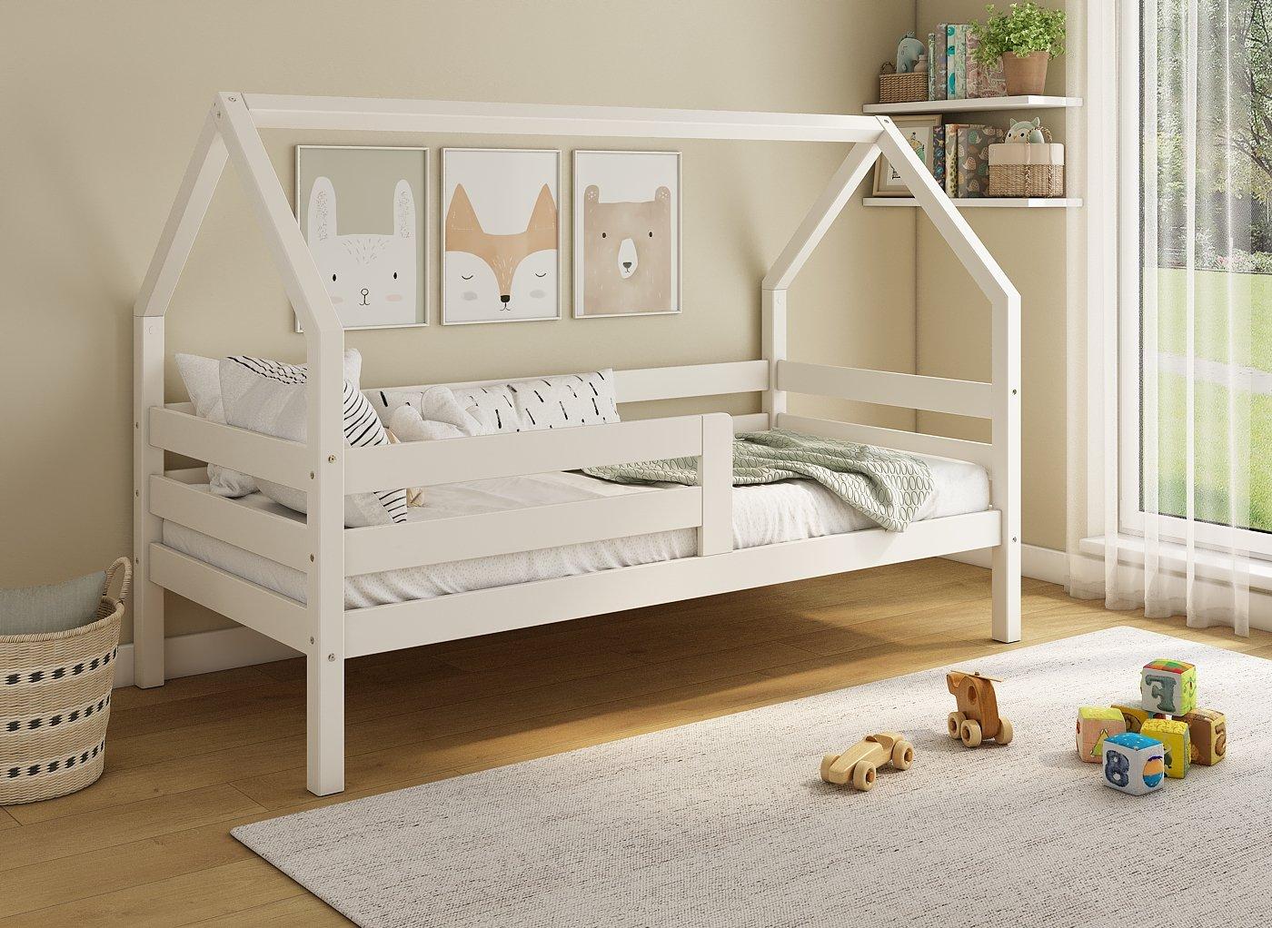 Myah Kids Wooden House Bed