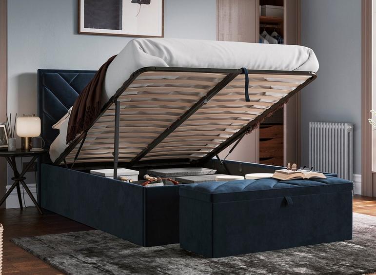 Queen storage deals bed near me