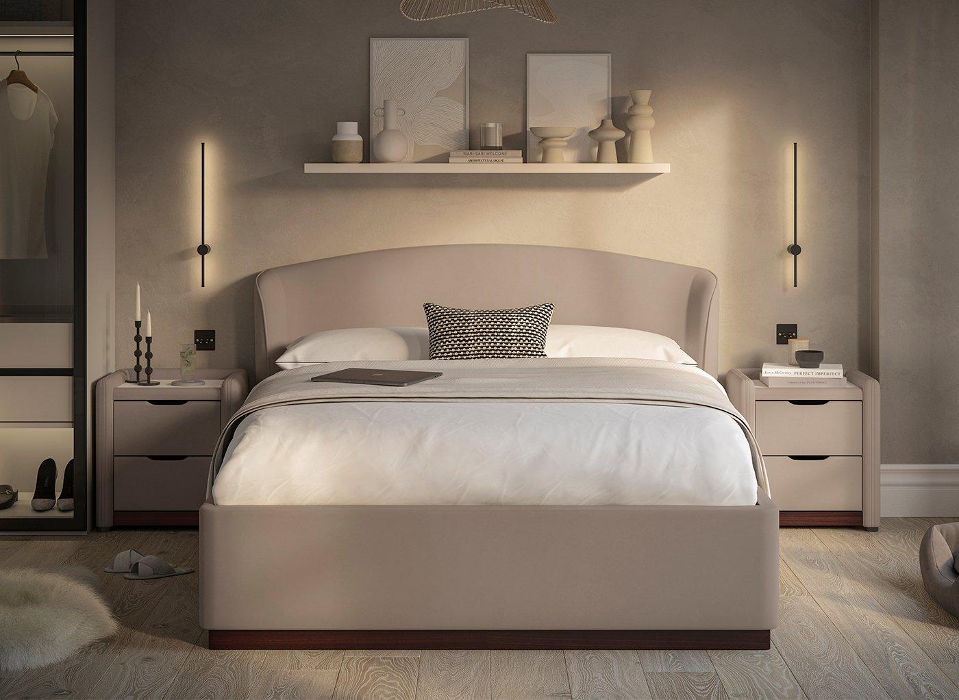 Chloe ottoman bed frame