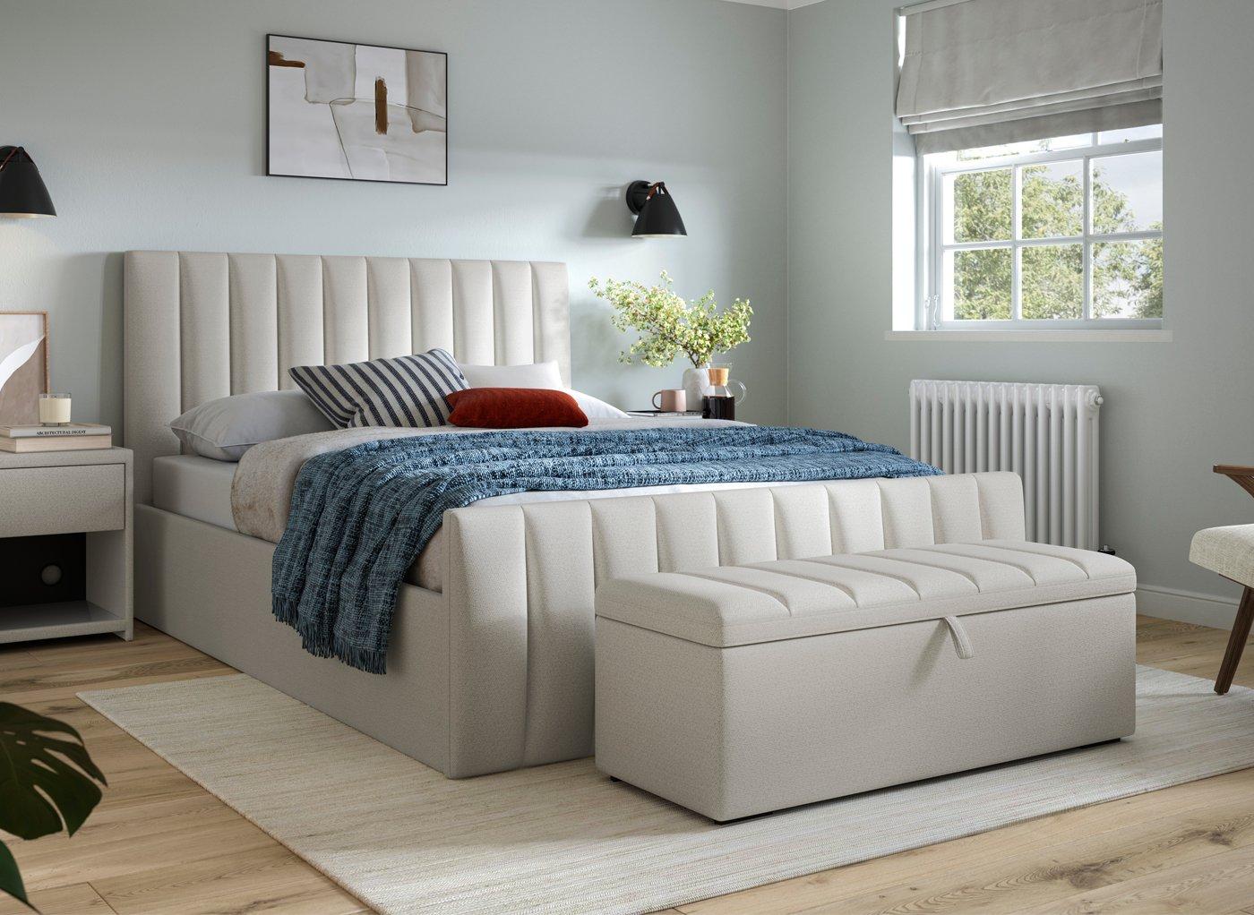 Davies Upholstered Ottoman Bed Frame