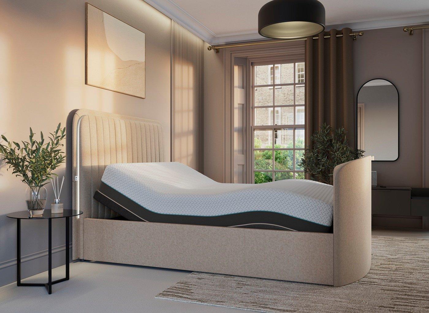 Alexis Sleepmotion Adjustable LG TV Bed Frame