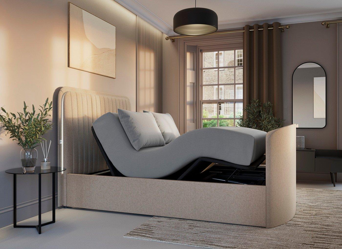 Alexis Ergomotion Adjustable LG TV Bed Frame