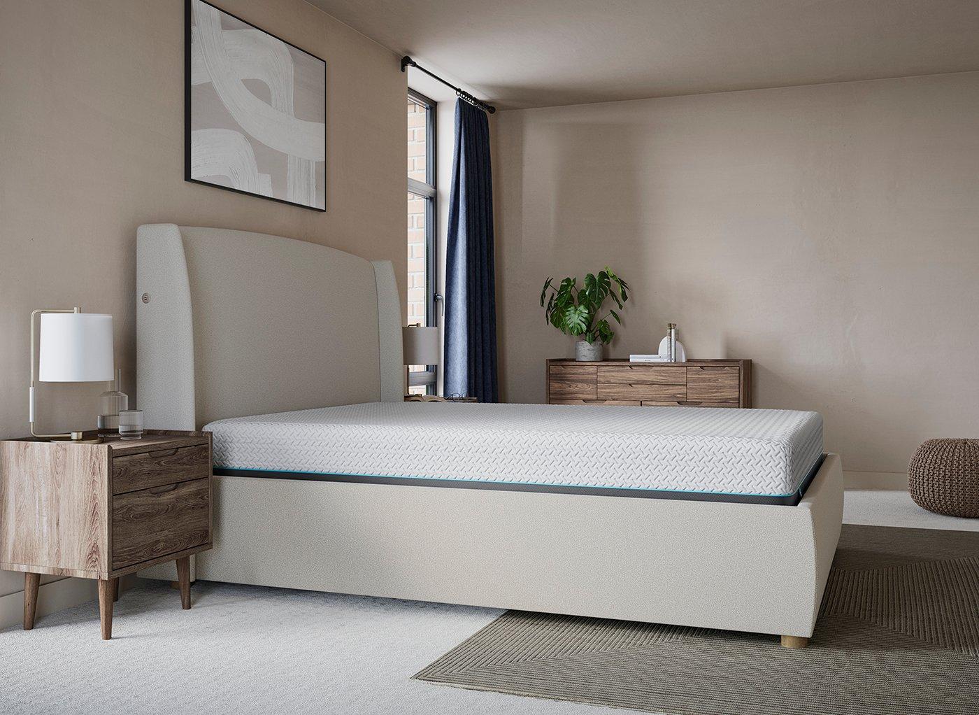 TEMPUR® Linford Sleepmotion Adjustable Upholstered Bed Frame