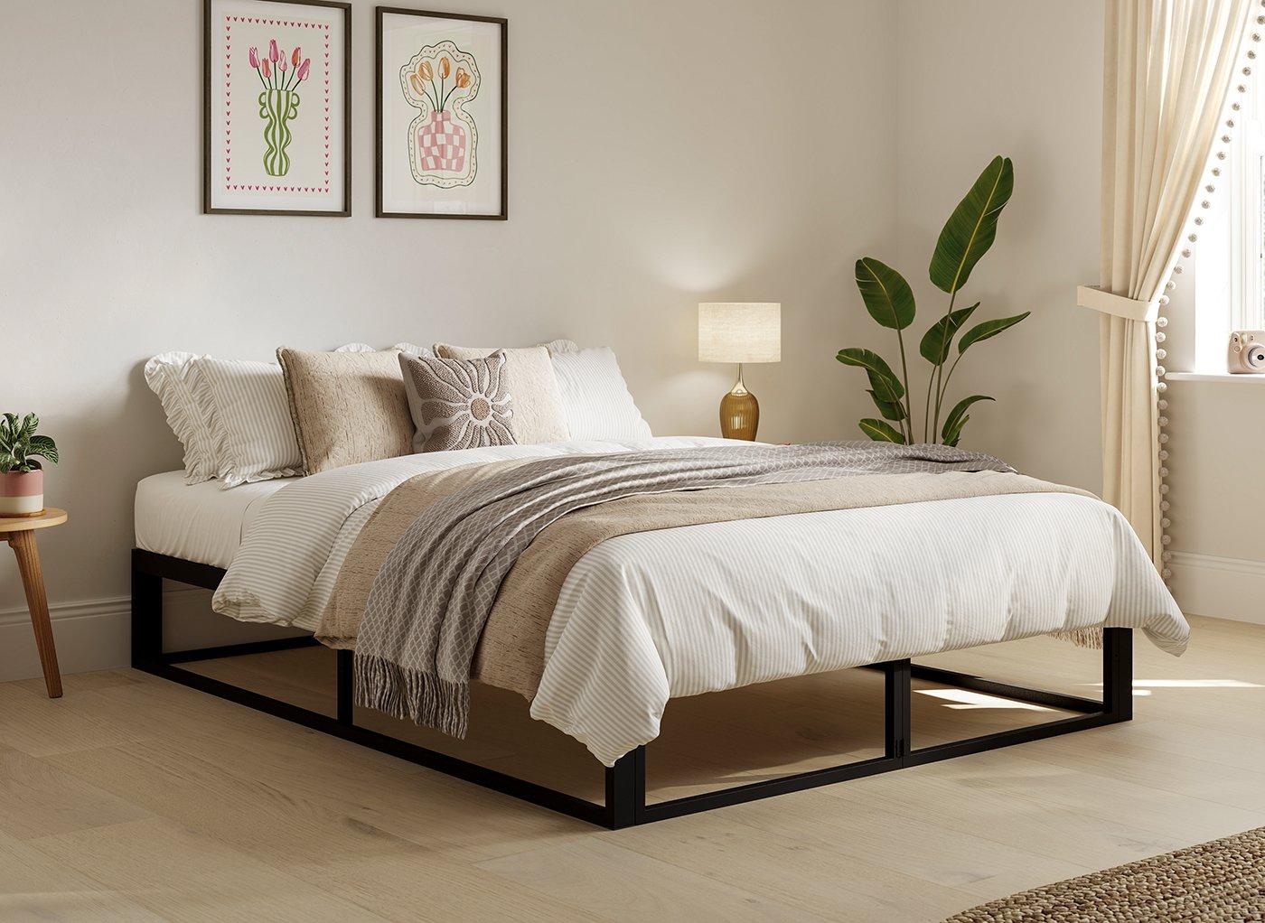 Next Day Delivery - Cosmopolitan Quick Build Platform Bed Frame