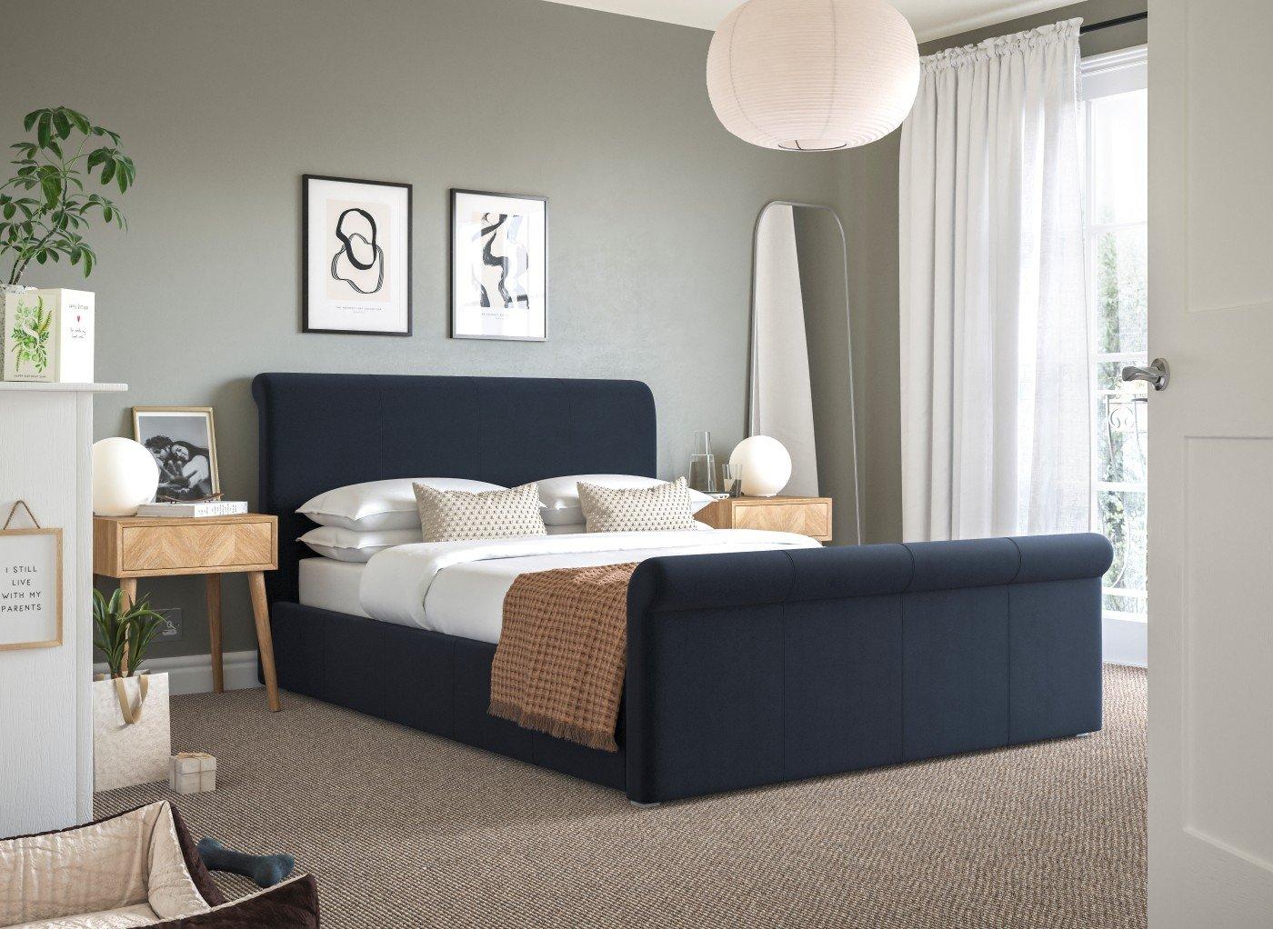 Wilson Upholstered Ottoman Bed Frame