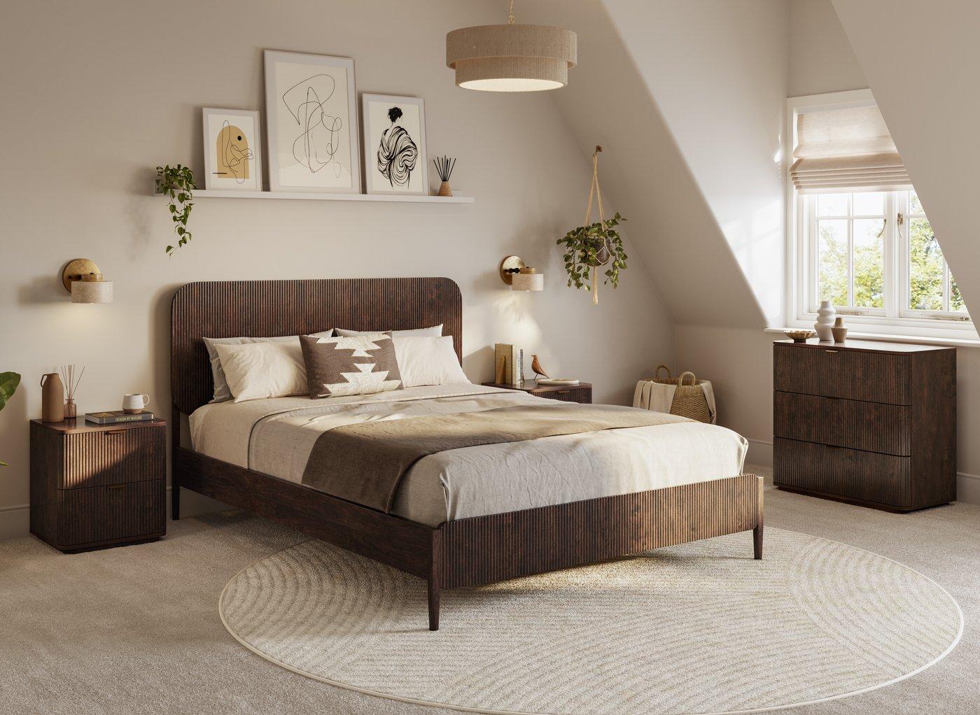 Benedict Wooden Bed Frame