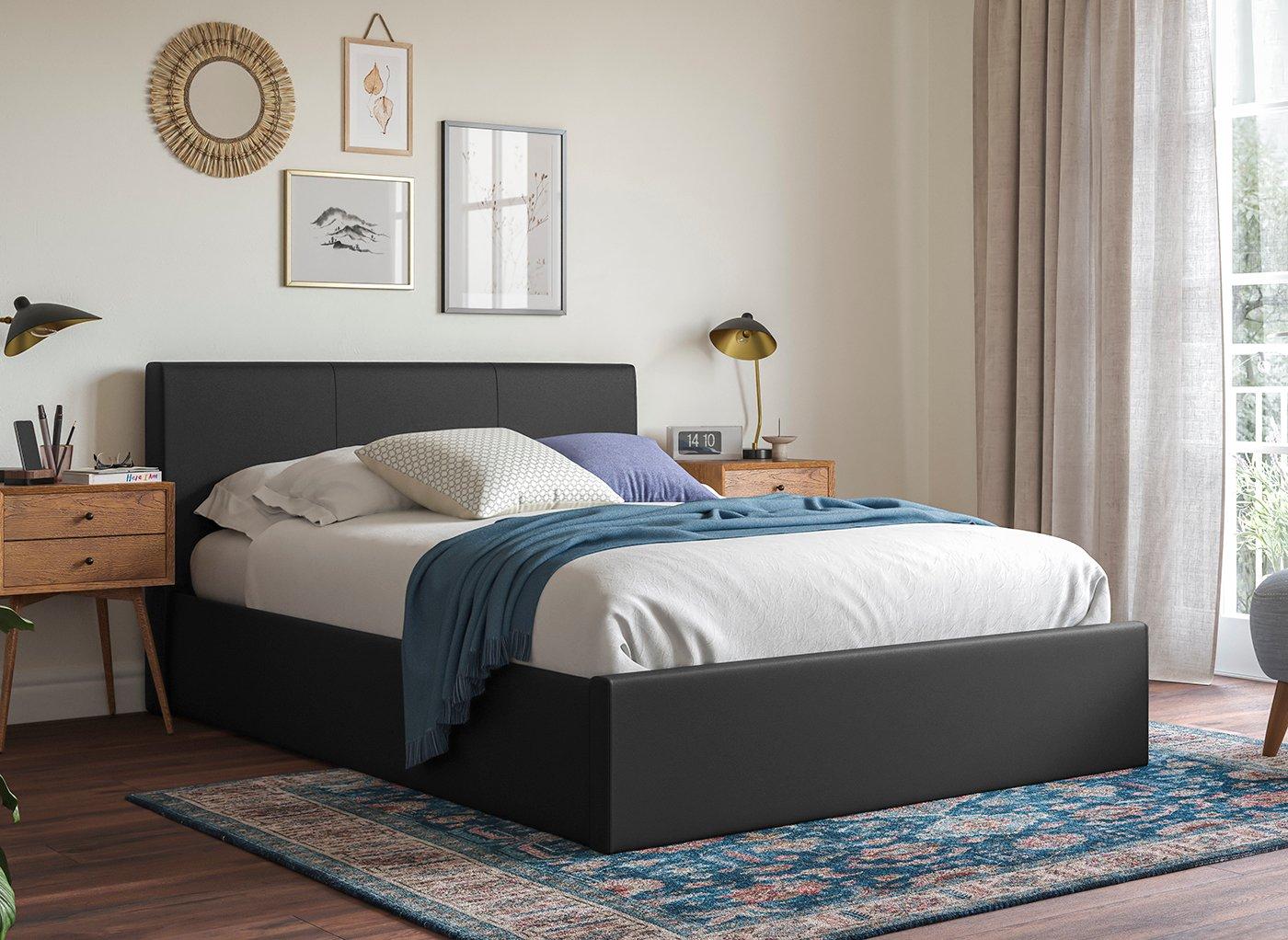 Leather beds
