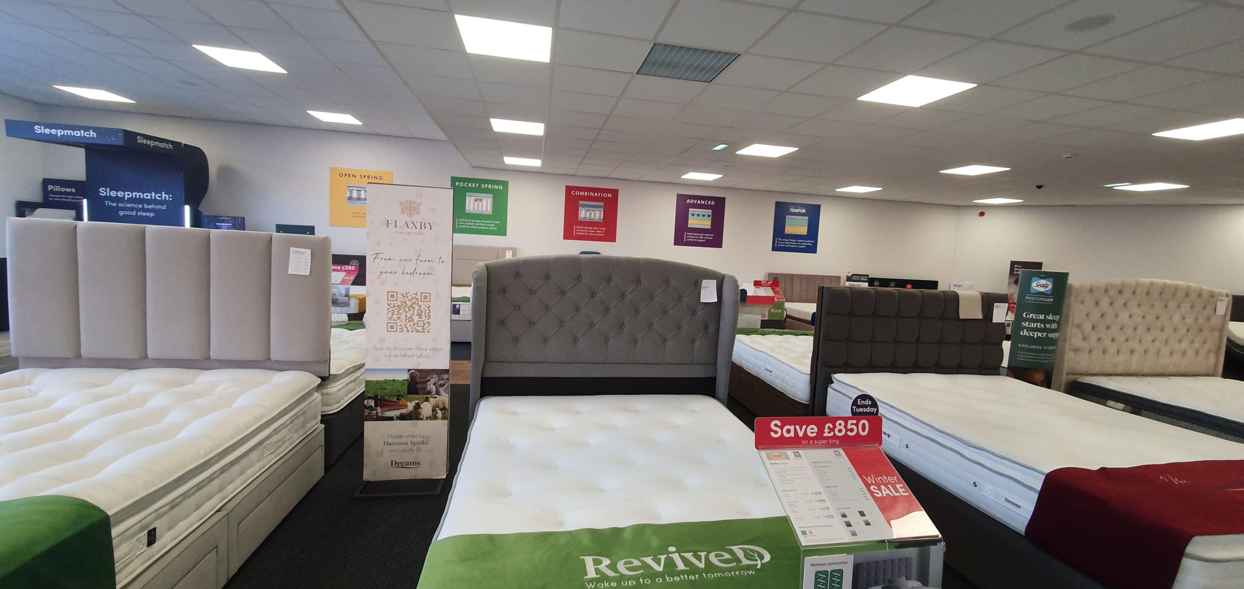 Dreams Store in Chelmsford Beds, Mattresses & Furniture Dreams