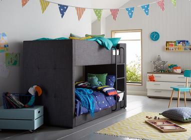 Willow Fabric Bunk Dreams, Dreamscape Furniture Bunk Beds