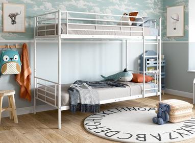 Flair Ollie Triple Sleeper Bunk Bed Grey