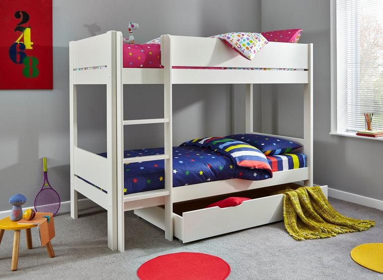 Tinsley Bunk Bed Frame with Drawer