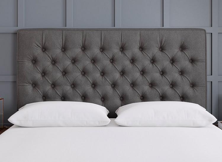 Lifestyle image of the Bracken headboard