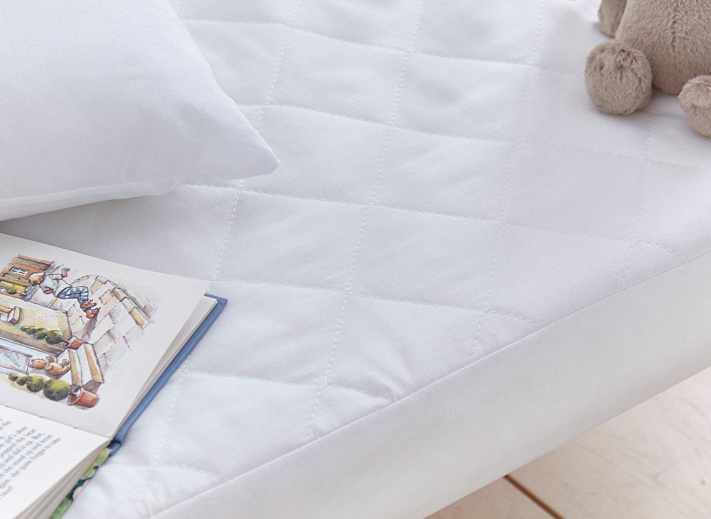 anti allergy cot bed mattress protector