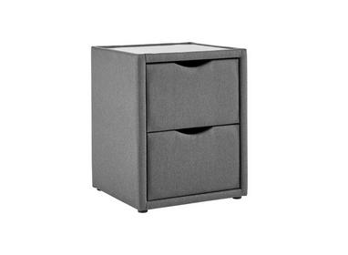 Luxury 2 Drawer Bedside Table Dark Grey Matching Bedside Chests Furniture Dreams
