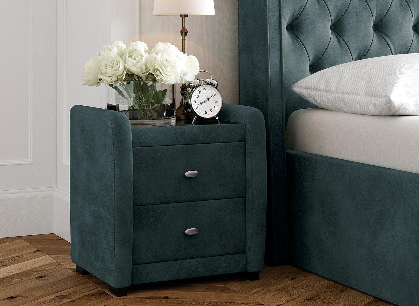 Clearance Deacon Upholstered Bedside Table