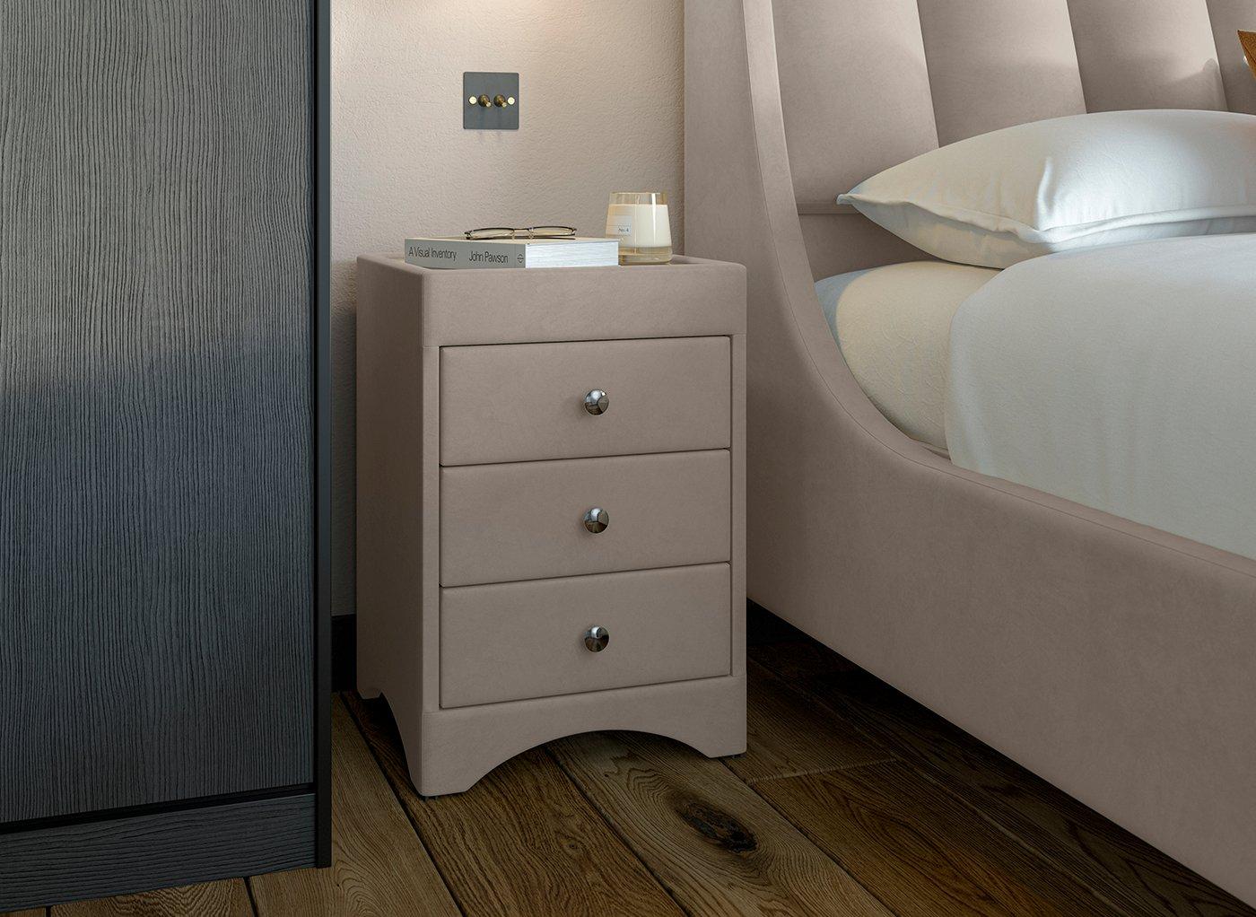 Enzo Upholstered Bedside Table