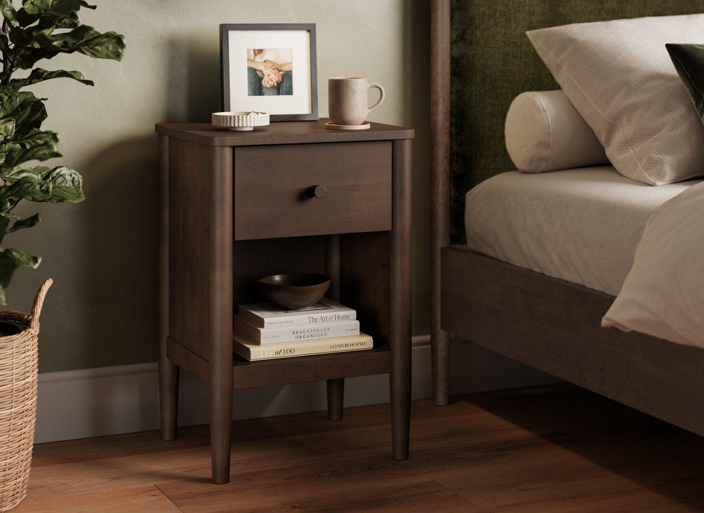 Brimsley Wooden Bedside Table