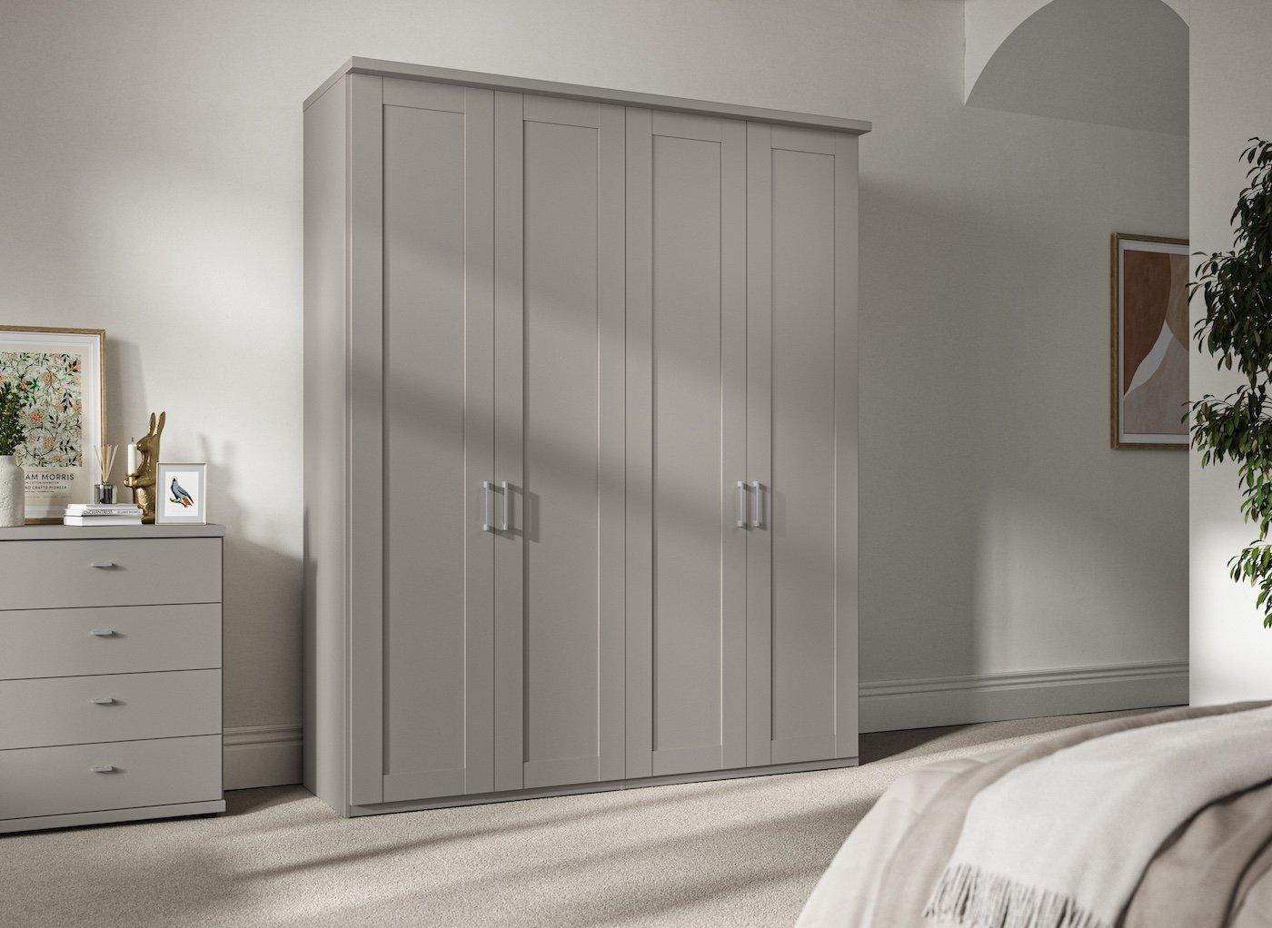 Dover 4 Door Wardrobe