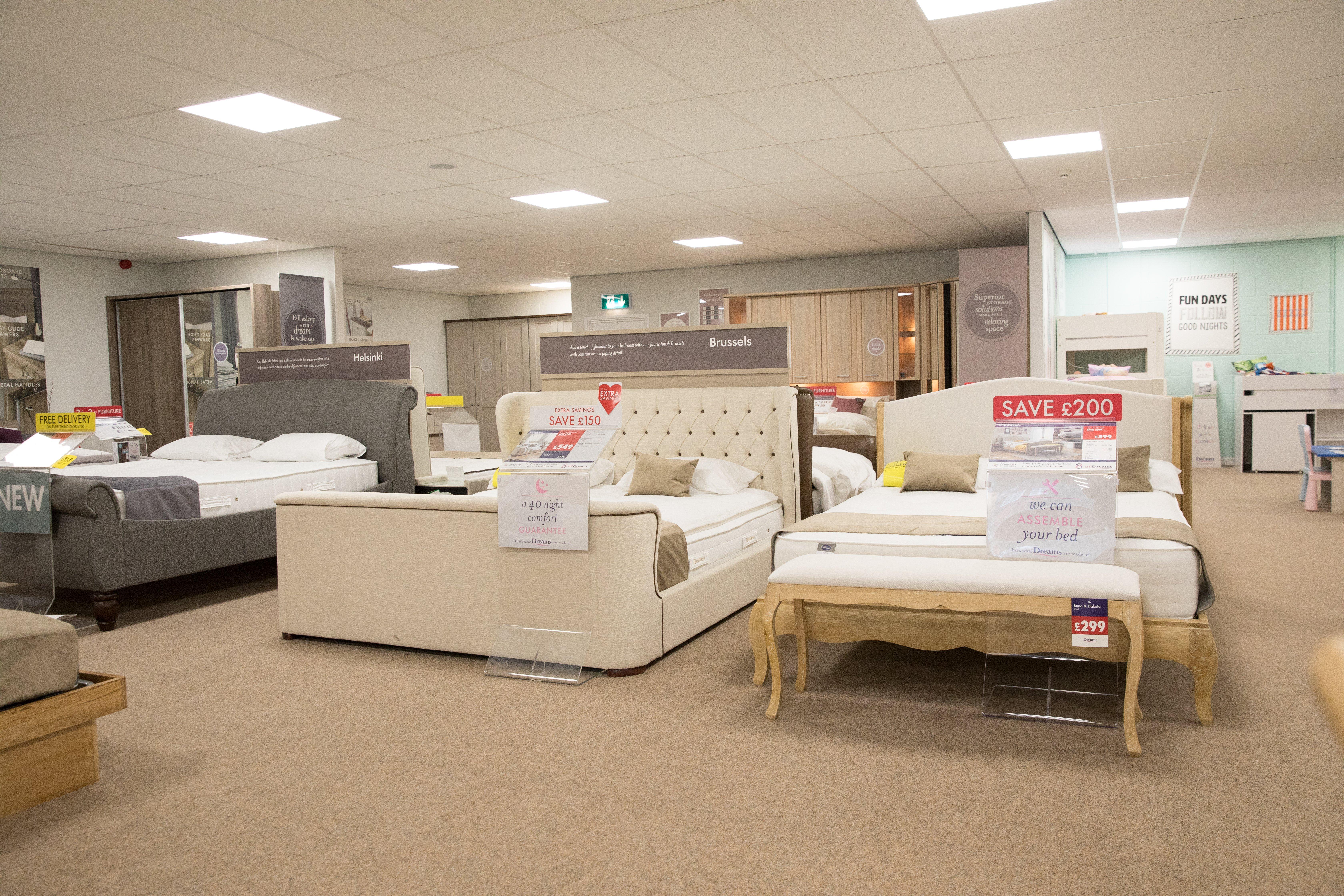 Dreams Store in Newbury Beds, Mattresses & Furniture Dreams