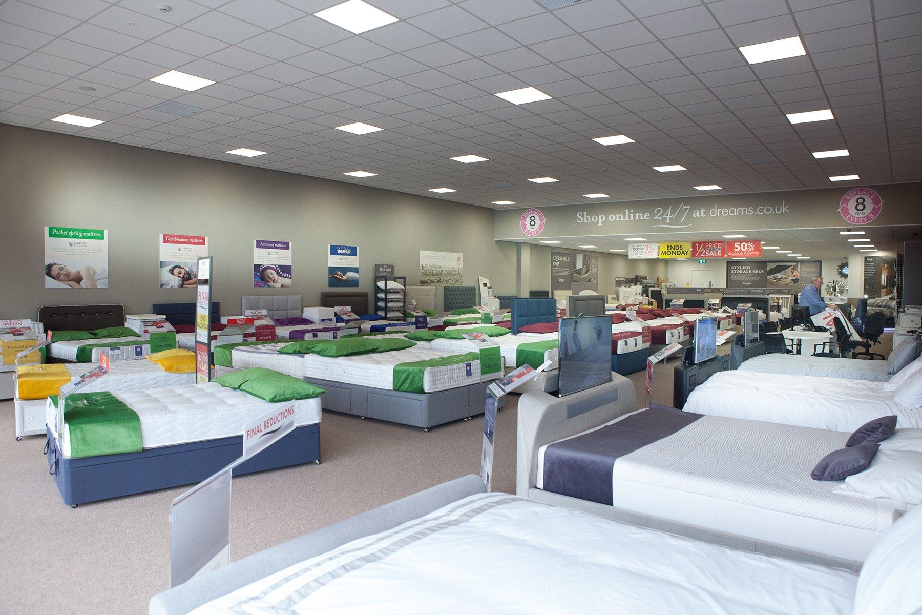 Dreams Store in Ashford Beds, Mattresses & Furniture Dreams