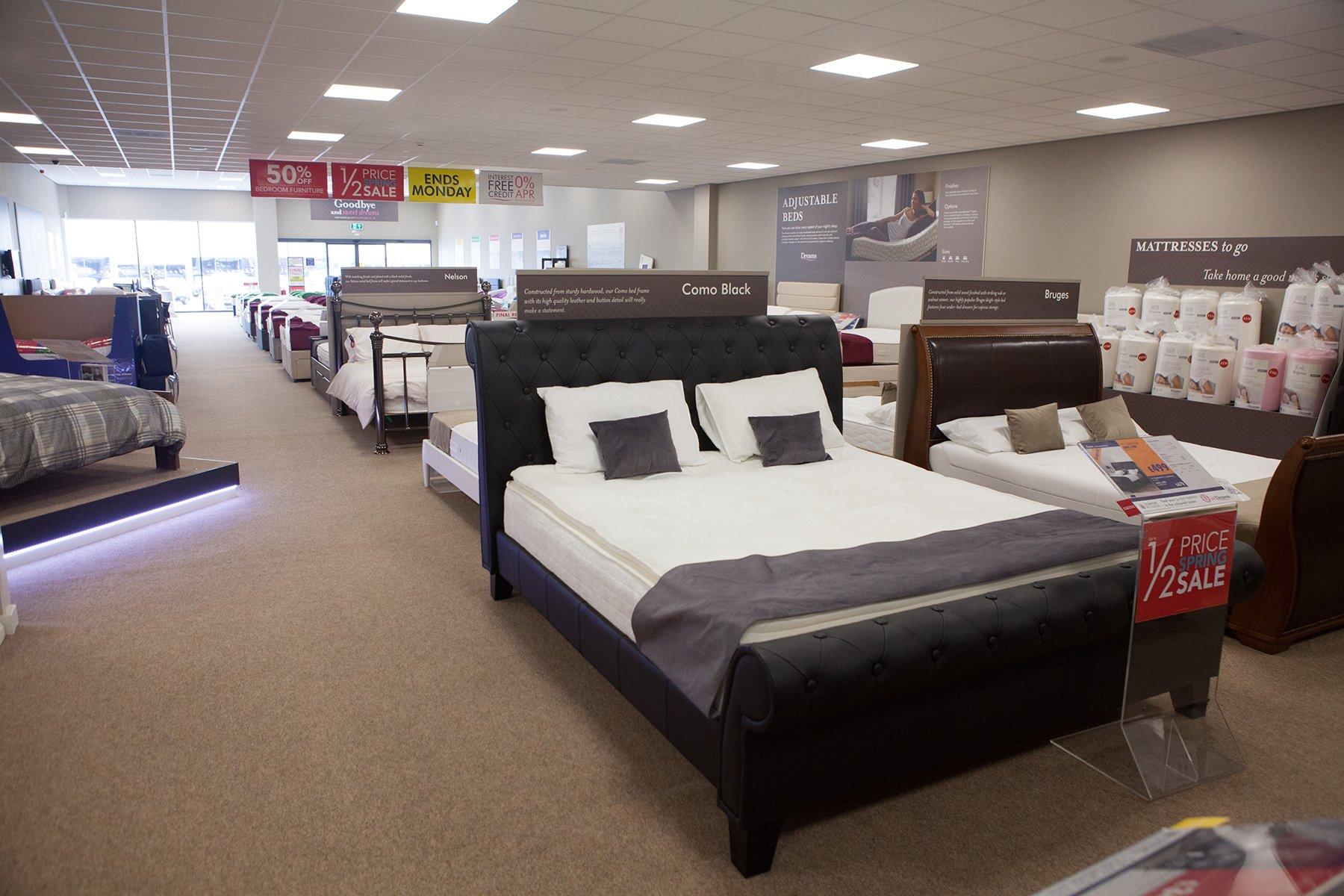 Dreams Store in Ashford Beds, Mattresses & Furniture Dreams