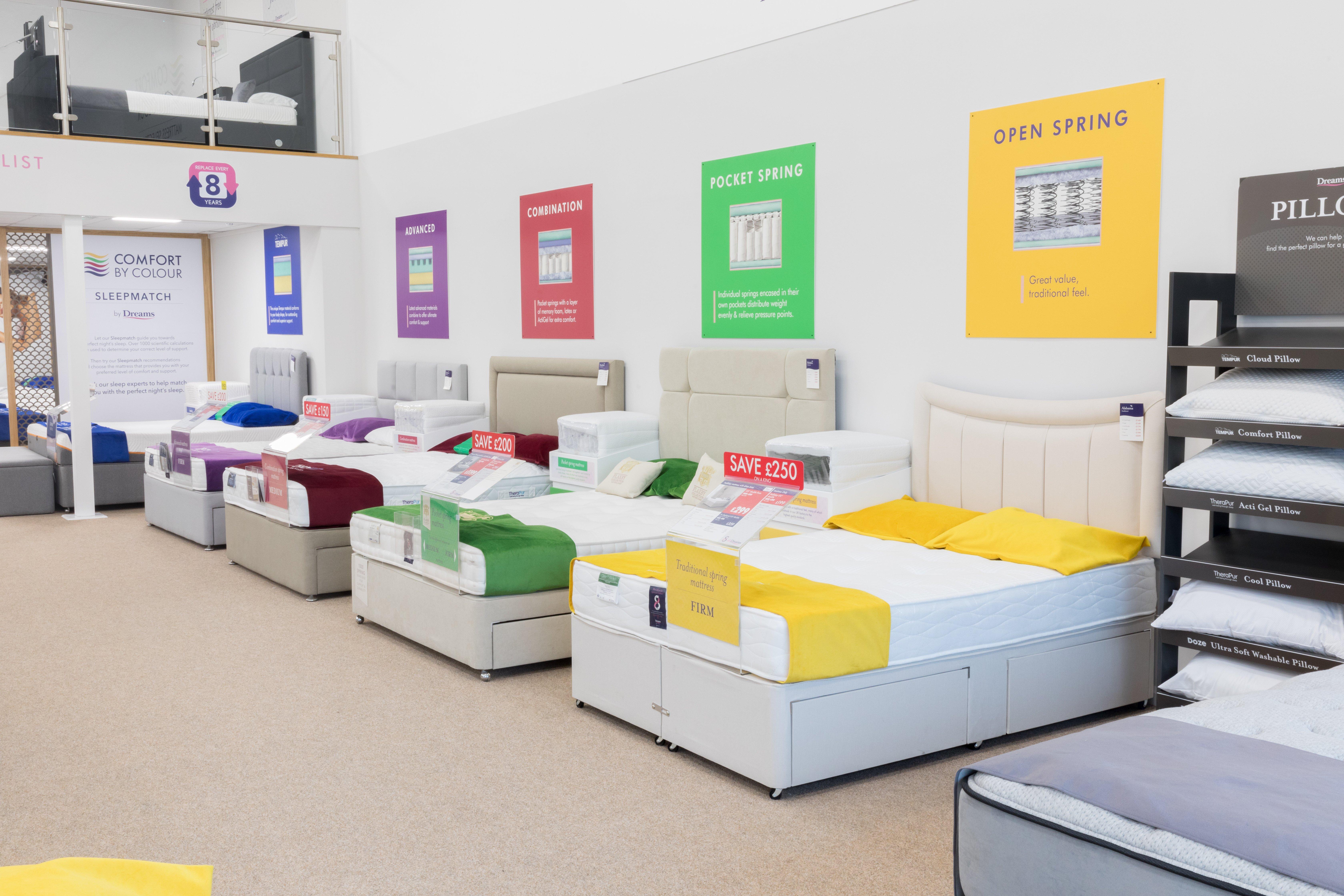 Dreams Store in Swindon Beds, Mattresses & Furniture Dreams