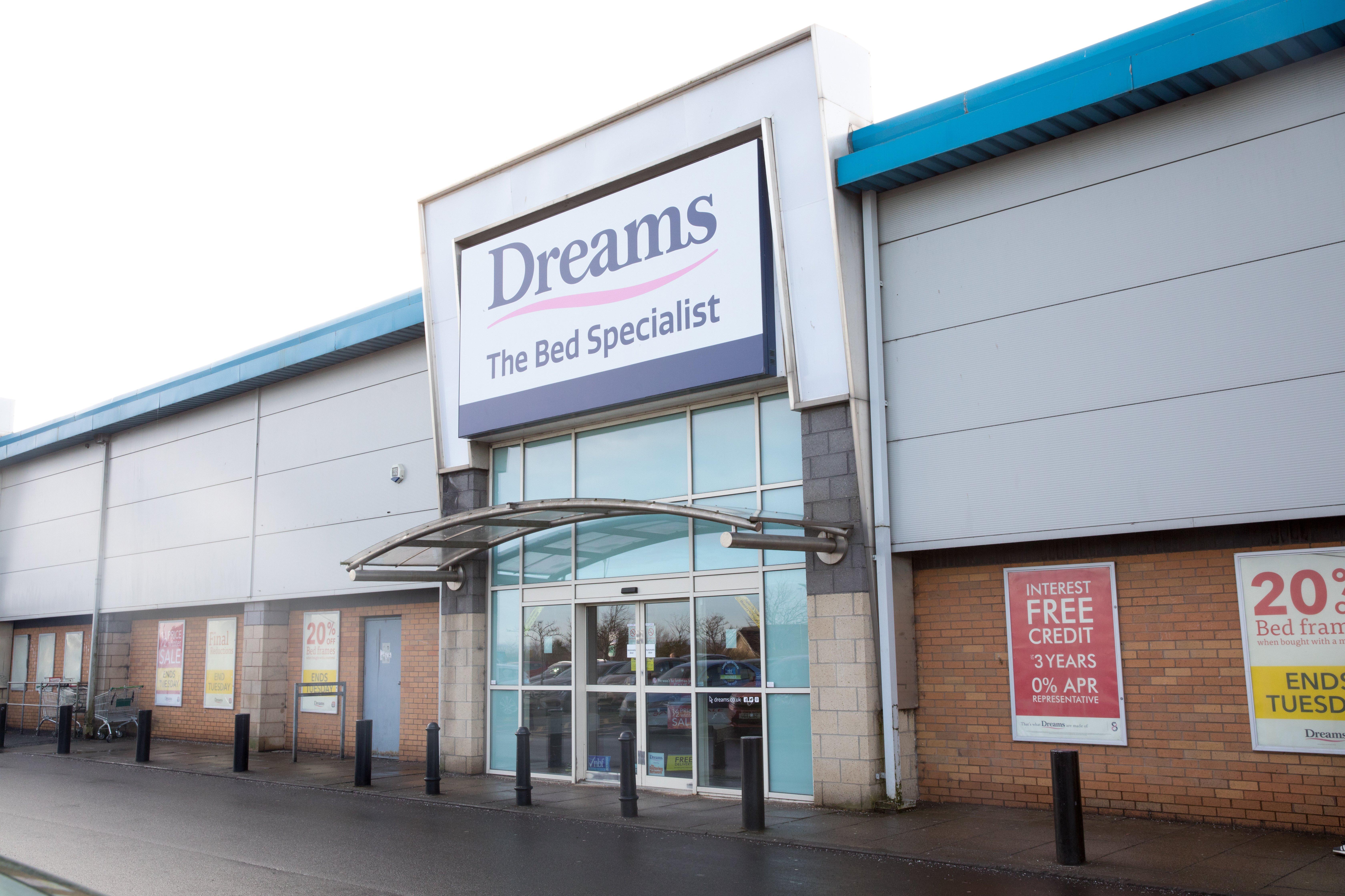 Dreams Store in Straiton Beds, Mattresses & Furniture Dreams