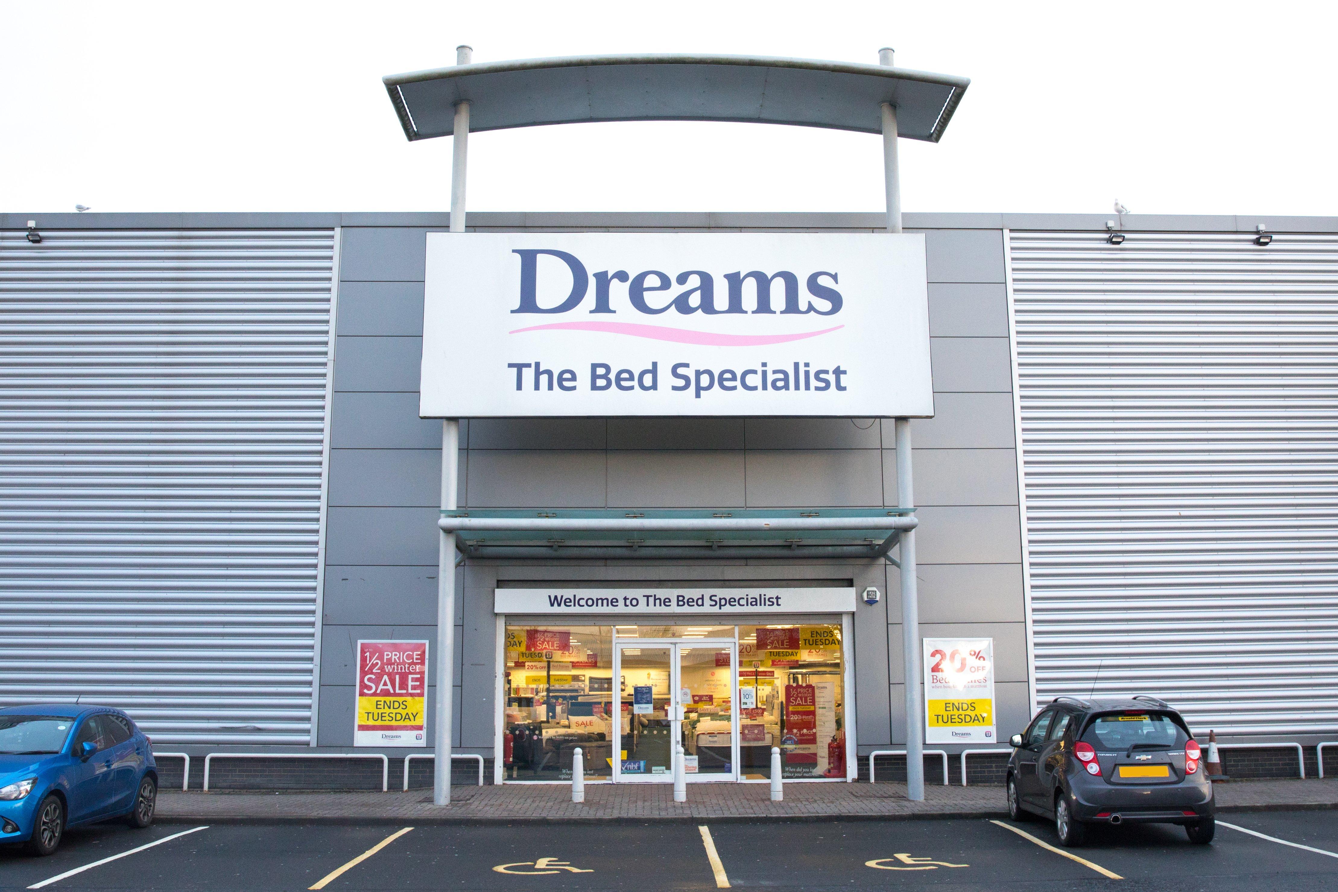 Dreams Store in Clydebank Beds, Mattresses & Furniture Dreams
