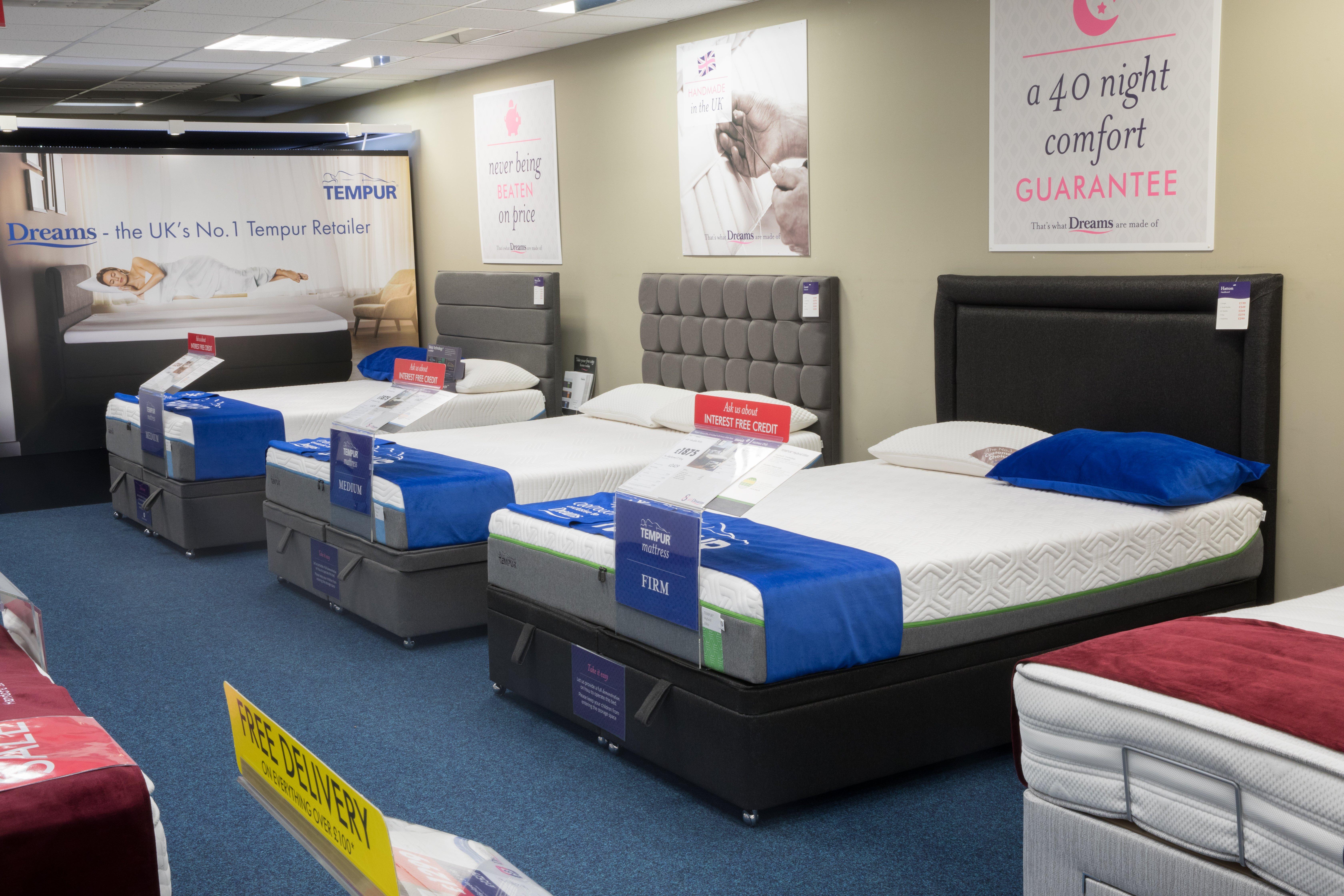 Dreams Store in Clydebank Beds, Mattresses & Furniture Dreams