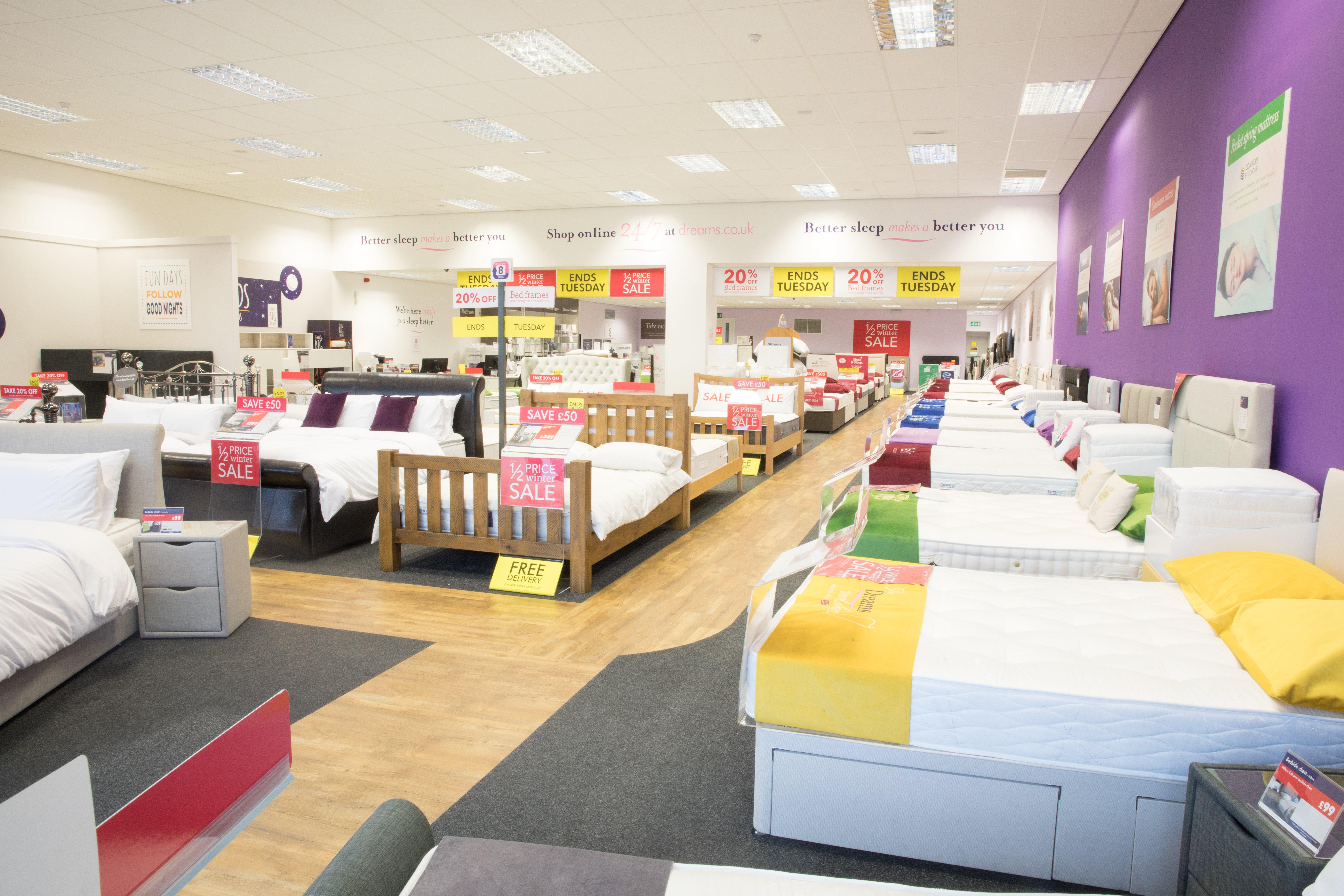 Dreams Store in Elgin Beds, Mattresses & Furniture Dreams