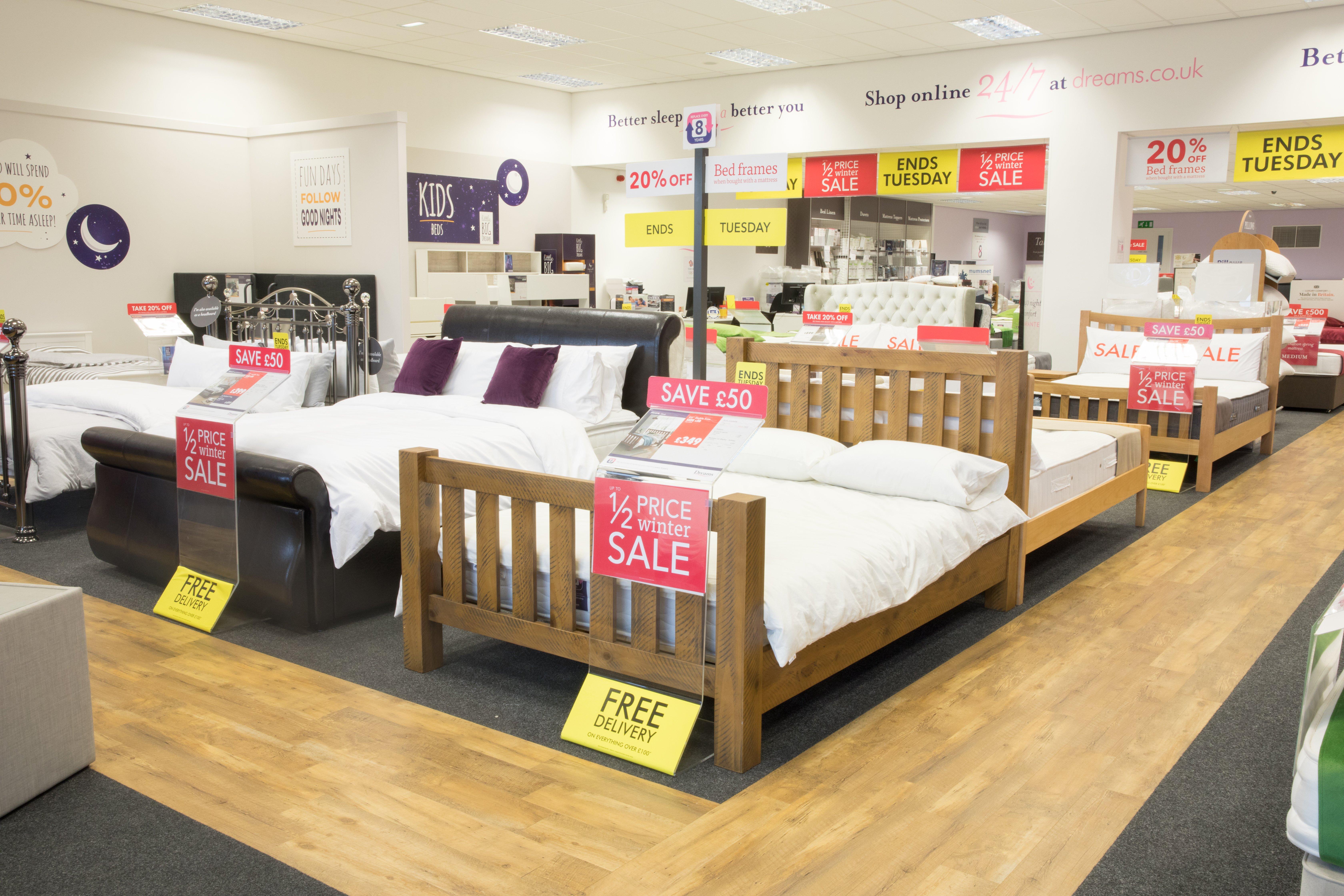 Dreams Store in Elgin Beds, Mattresses & Furniture Dreams