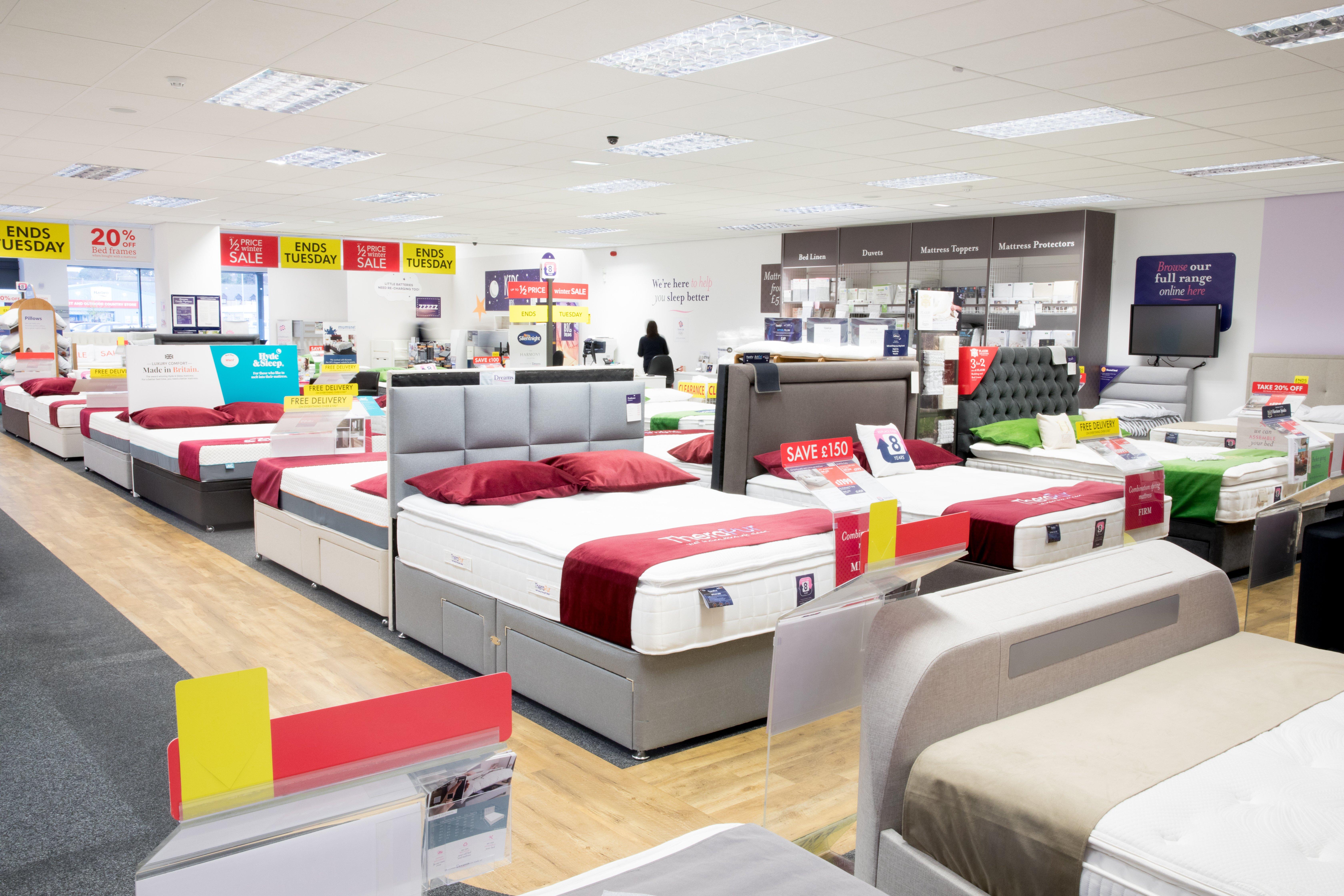 Dreams Store in Elgin Beds, Mattresses & Furniture Dreams
