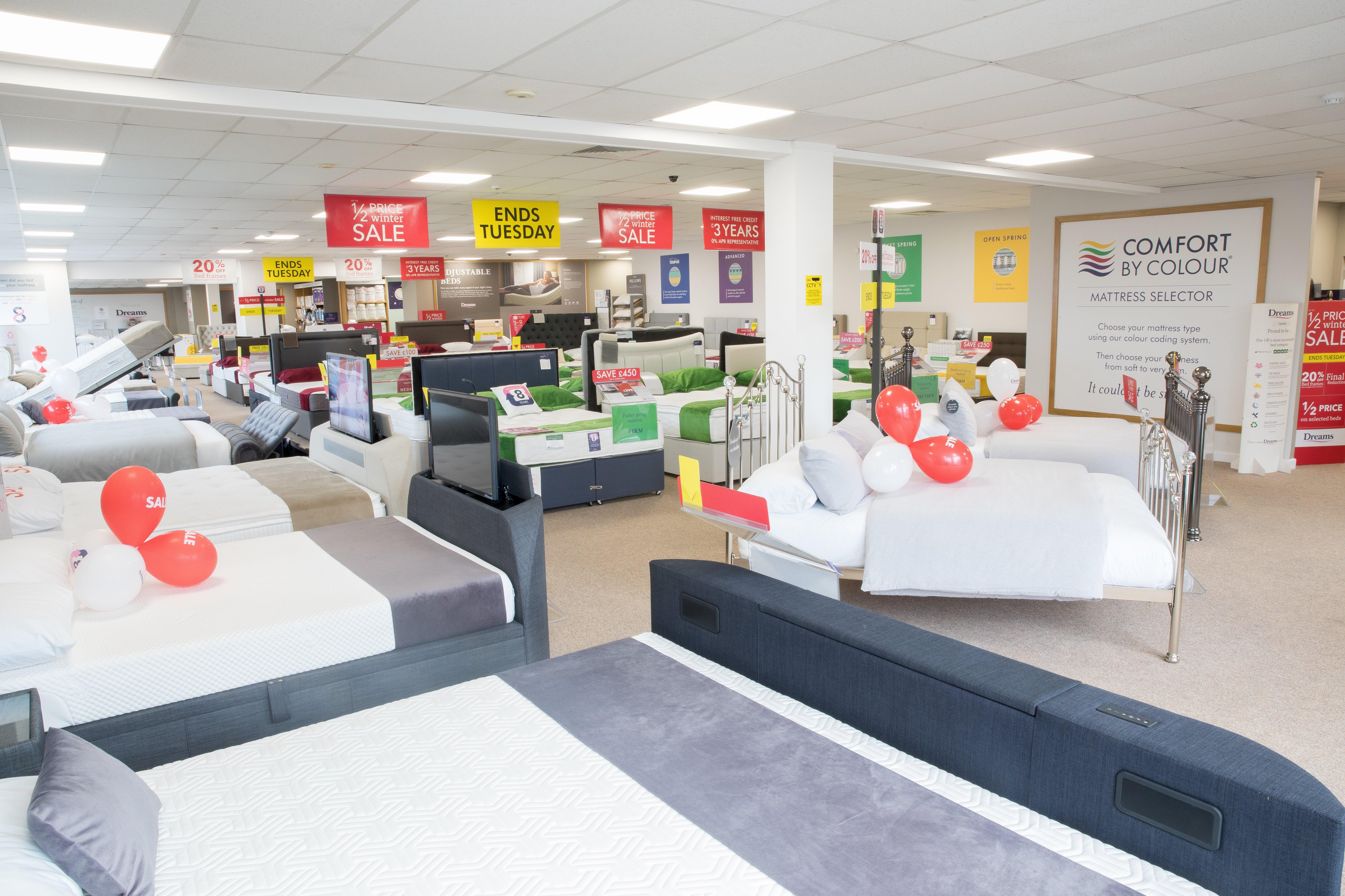 Dreams Store in Carlisle Beds, Mattresses & Furniture Dreams
