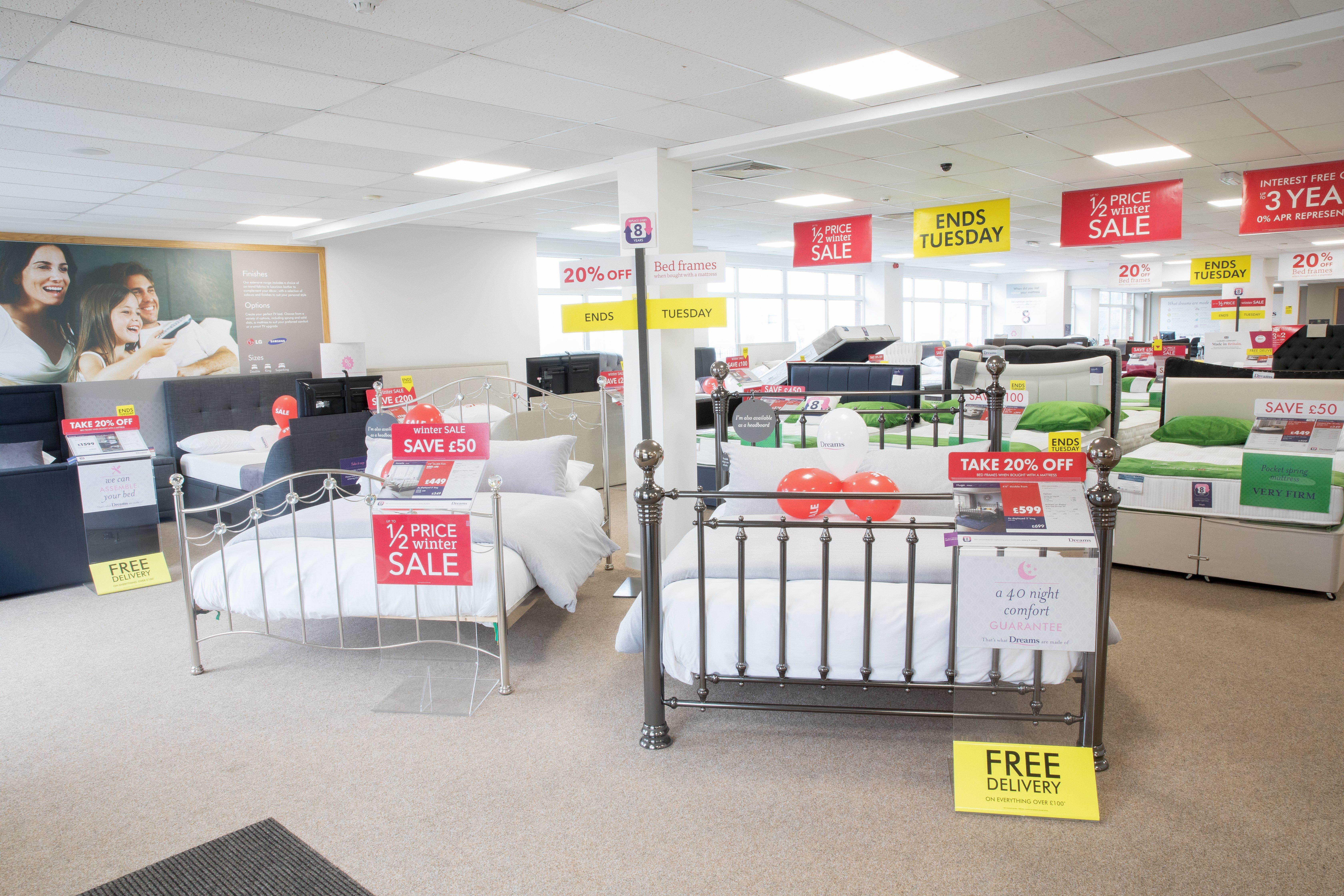 Dreams Store in Carlisle Beds, Mattresses & Furniture Dreams
