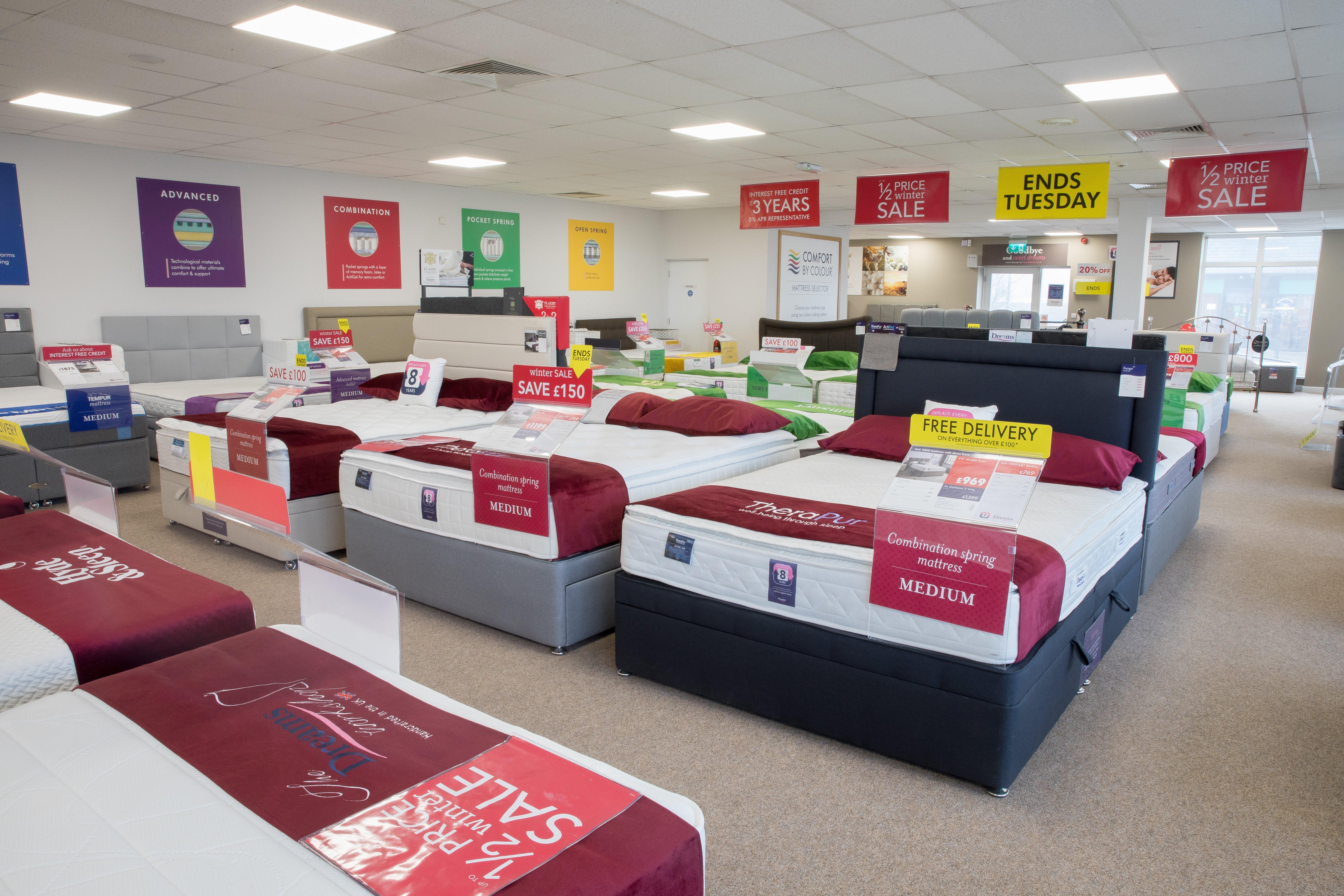Dreams Store in Carlisle Beds, Mattresses & Furniture Dreams