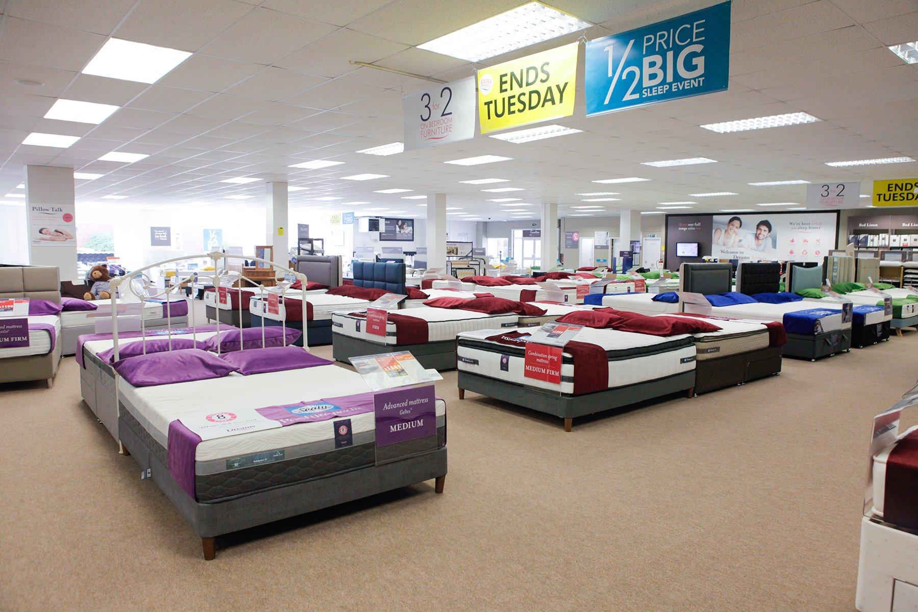 Dreams Store in Banbury Beds, Mattresses & Furniture Dreams
