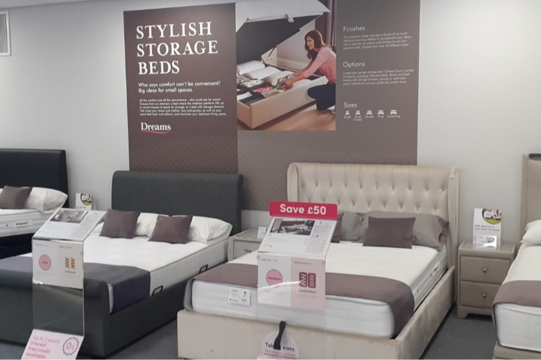 Dreams Store in Basingstoke Beds, Mattresses & Furniture Dreams